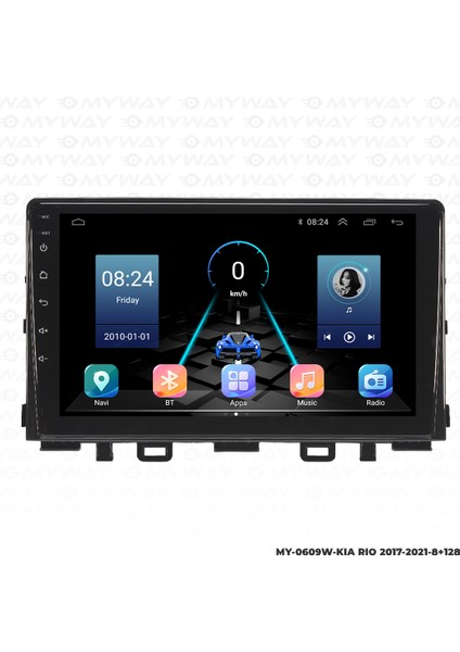Kia Rıo Android Carplay Multimedya Navigasyon Ekran Teyp 8GB+128GB fırsatları