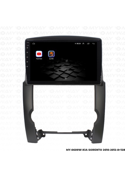 Kia Sorento Android Carplay Multimedya Navigasyon Ekran Teyp 8GB+128GB modelleri