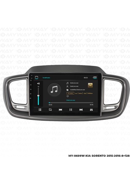 Kia Sorento Android Carplay Multimedya Navigasyon Ekran Teyp 8GB+128GB modelleri