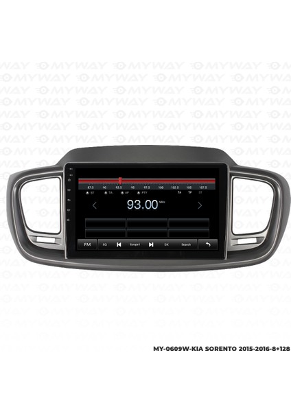 Kia Sorento Android Carplay Multimedya Navigasyon Ekran Teyp 8GB+128GB indirimleri