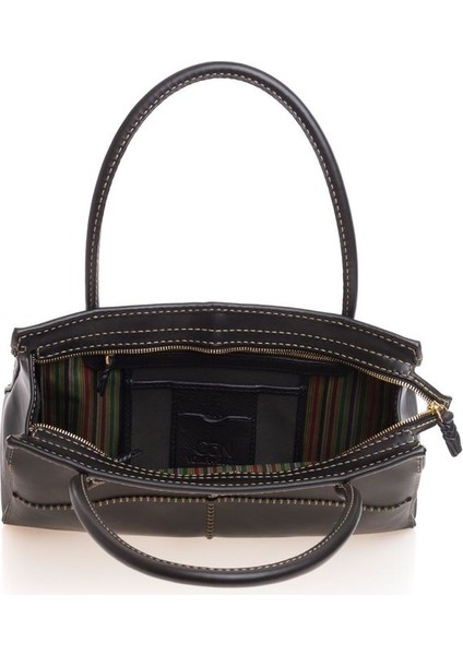 Yomra Siyah Deri Kadın Omuz Çantası 18 Yomra fırsatları