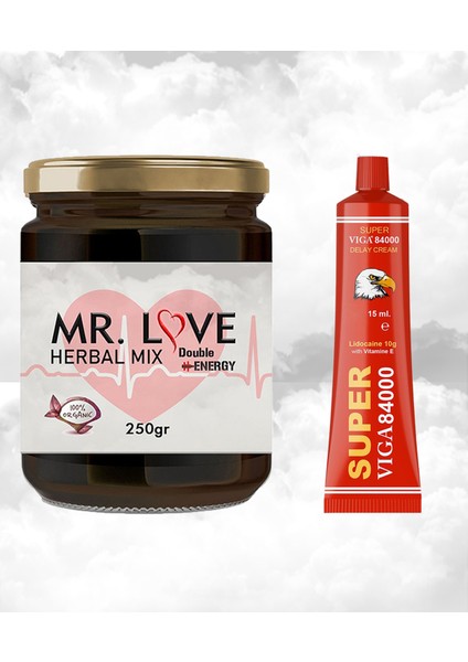 Love Krem Kırmızı Viga 1-Adet Mr. Ginsengli 250 gr