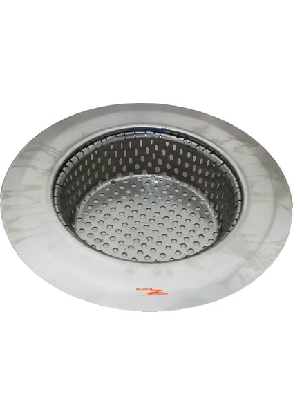 Lavabo Süzgeci Çöpmak Büyük Kafa Pislik Tutucu Metal Süzgec