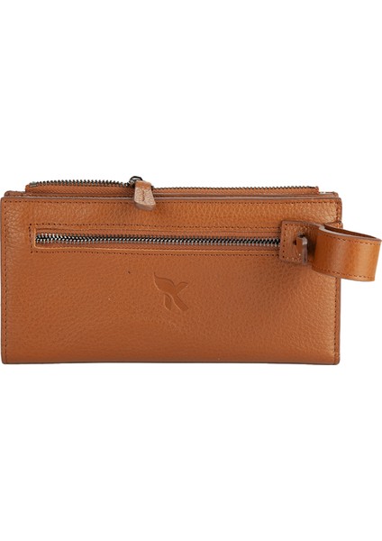 Karali Deri Deri Unisex Portföy Cüzdanı Taba BC484-03 fiyatları