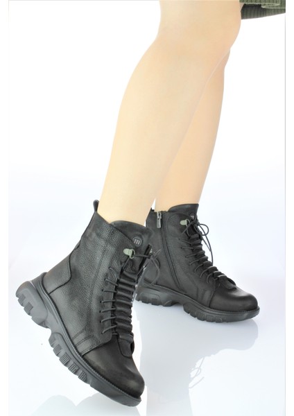 Kadın Hakiki Deri Günlük Spor Police Postal Bot M23-KB4395 modelleri