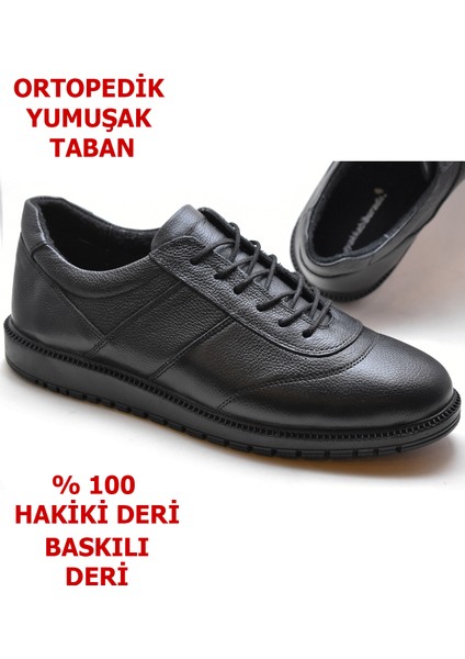 Ayakkabiburada 1050 Ortopedik Taban Deri Erkek Kışlık Ayakkabı