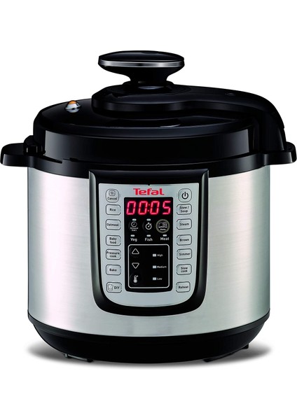 Fast & Delicious Multicooker Elektrikli Düdüklü Tencere 1200 W 25 Otomatik Programlar Manuel Mod + Tarif + Buharlı Pişirici 6 L