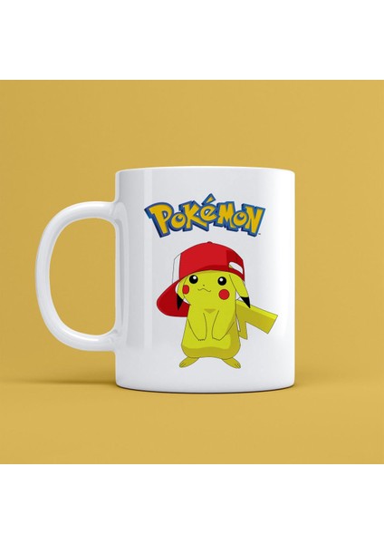 Pokemon Tasarımlı Kupa Bardak Mr-01