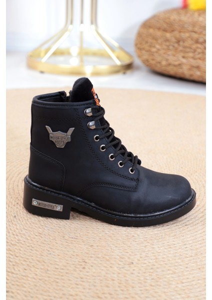 1388 Unisex Anatomik Tabanlı Spor Bot - NKT01388-SIYAH-40