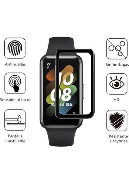 Huawei Band 7 Uyumlu Ekran Koruyucu Nano Esnek Cam Tam Kaplayan Ppm modelleri