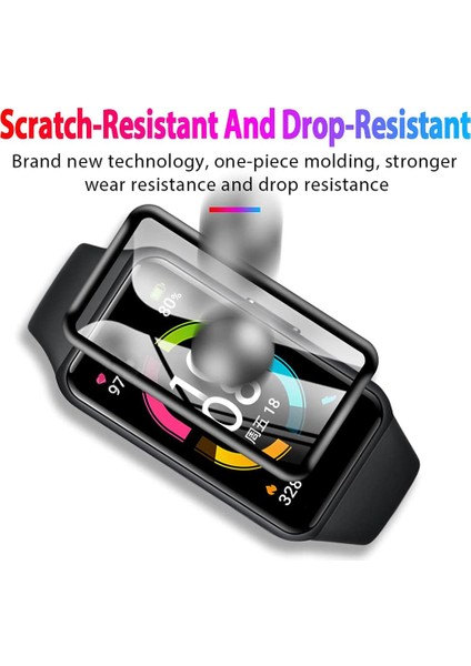 Huawei Band 7 Uyumlu Ekran Koruyucu Nano Esnek Cam Tam Kaplayan Ppm fırsatları