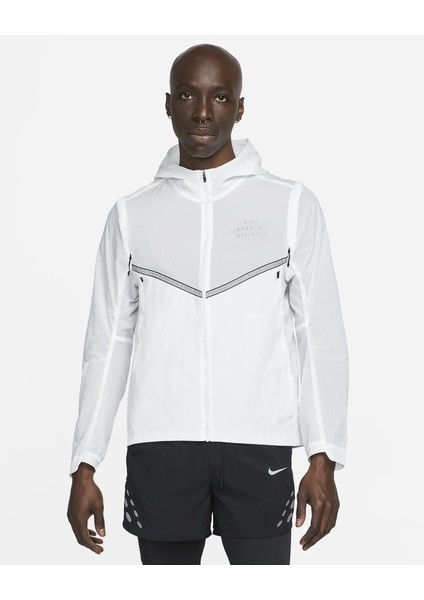 Repel Run Division Çok Yönlü Erkek Koşu Ceketi DM4773-100