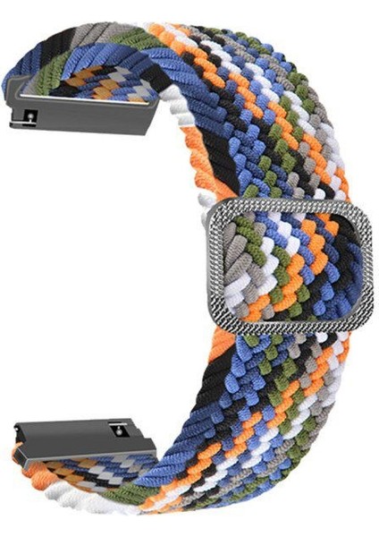 Samsung Galaxy WATCH(46MM) Gear S3 46MM Frontier Tokalı Dokuma Kordon