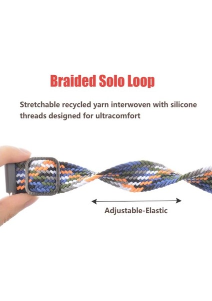 Samsung Galaxy WATCH(46MM) Gear S3 46MM Frontier Tokalı Dokuma Kordon modelleri