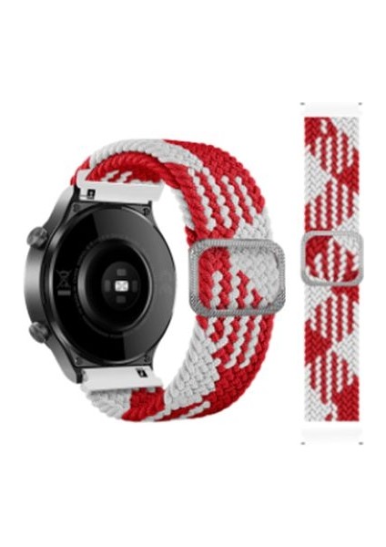 Samsung Galaxy WATCH(46MM) Gear S3 46MM Frontier Tokalı Dokuma Kordon