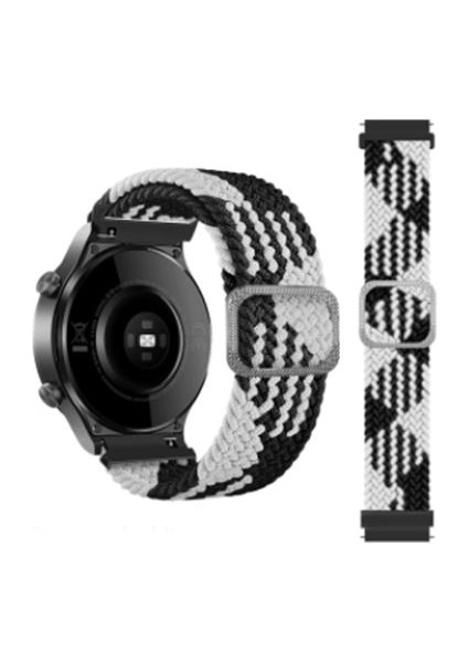 Samsung Galaxy WATCH(46MM) Gear S3 46MM Frontier Tokalı Dokuma Kordon