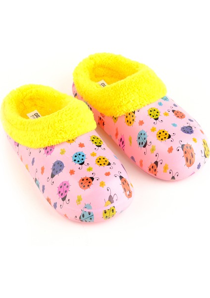 Kışlık Kız Çocuk Islak Zemin Içi Peluşlu Terlik fiyatları