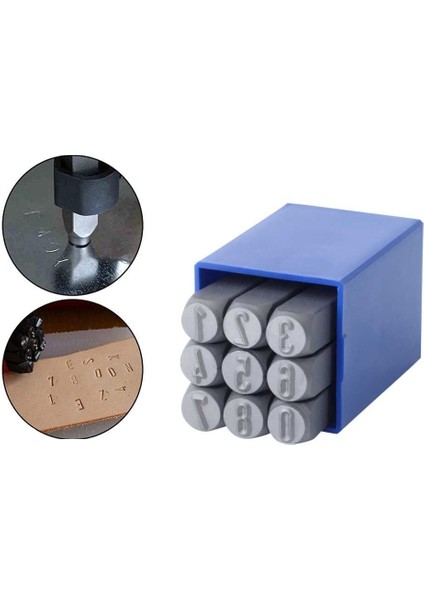 Rakam Çakma Takım 9 Parça 10 mm