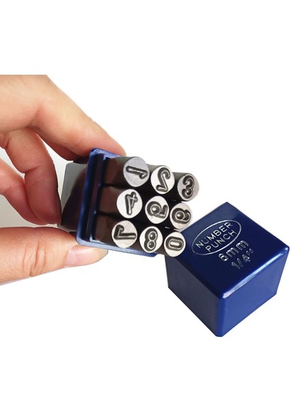 Rakam Çakma Takım 9 Parça 10 mm