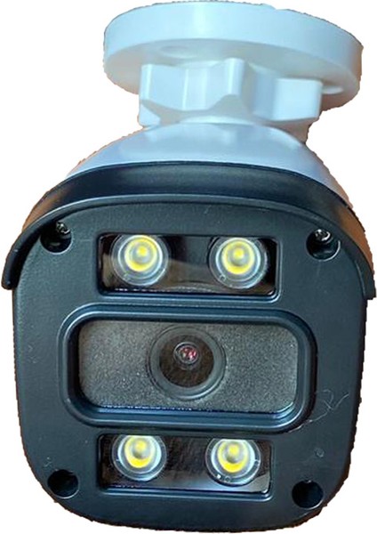 2 Kameralı Araç Yüz ve İnsan Tanımalı Hareket Algılayan 5 Mp Lens 1080P Gece Renkli Gösteren Plastik Kasa Güvenlik Kamerası Seti BS504W