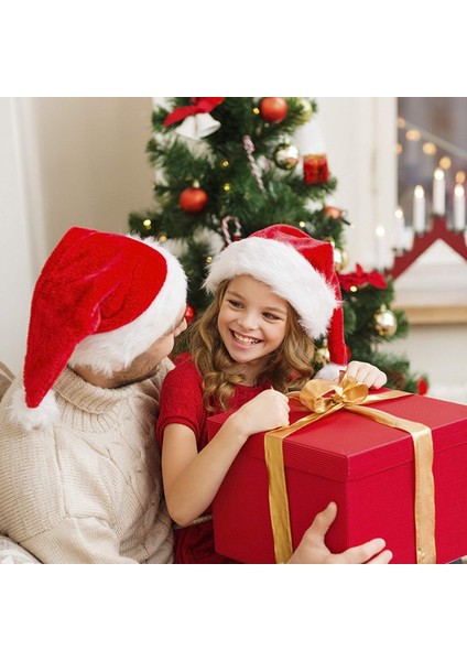 Yılbaşı Peluş Noel Şapkası Yetişkin Çocuk Süslemeleri Hediyeler fiyatları