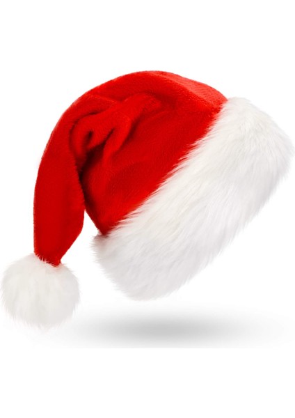 Yılbaşı Peluş Noel Şapkası Yetişkin Çocuk Süslemeleri Hediyeler modelleri
