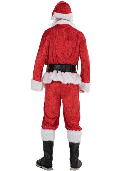 Santa Cosplay Kostüm Erkek Yetişkin