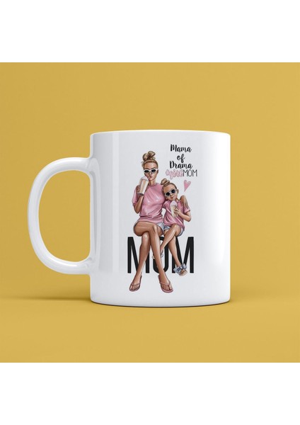 Anne Kız Tasarımlı Kupa Bardak Mr-03