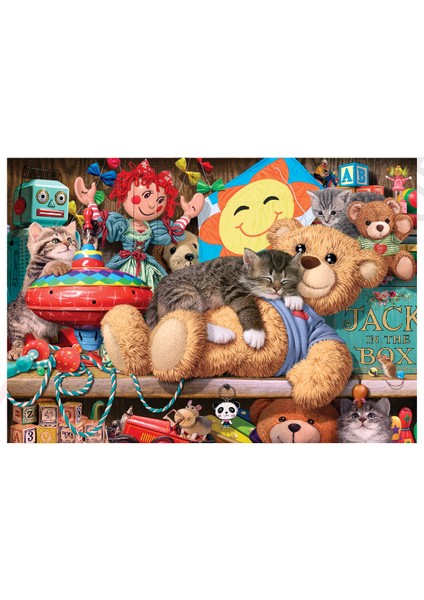 260 Parça Puzzle / Oyuncak Dolabı - Kod 3341