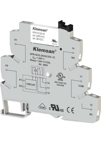 Kpr-Sce-24Vac/Dc-1C Kutu İçeriği 10 Adet