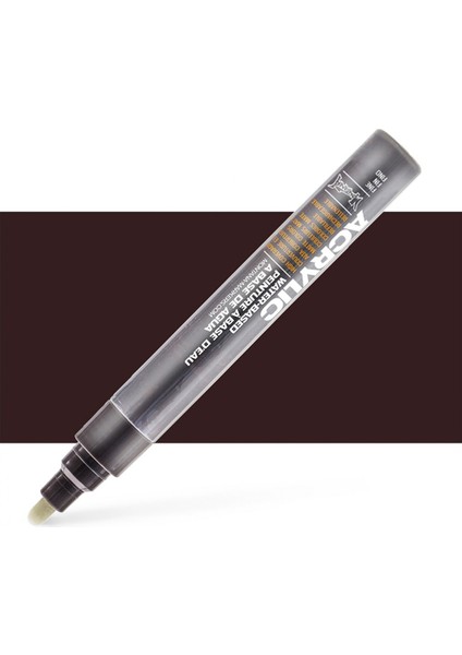 Montana : Akrilik Markör Ince Uç : 2 mm : Shock Brown Dark S8020