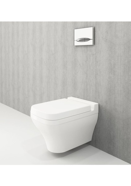 Scala Asma Klozet + Droplast Soft Close Kapak