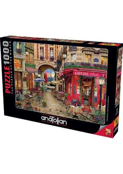 1000 Parçalık Puzzle - Paris Cafe 1134