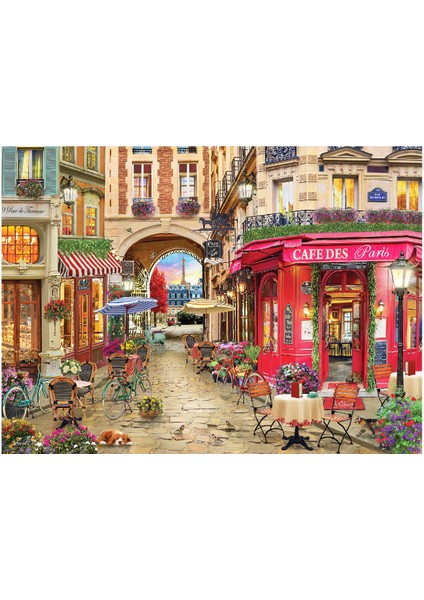 1000 Parçalık Puzzle - Paris Cafe 1134