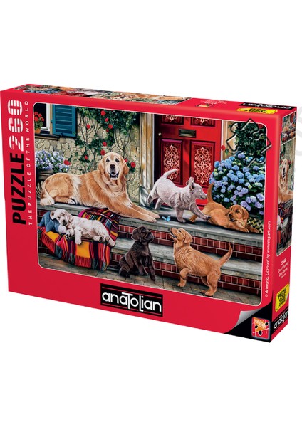 260 Parça Puzzle / Dost Köpekler - Kod 3340