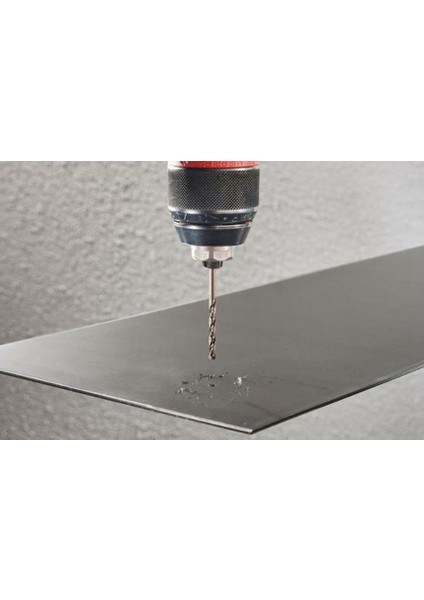 6,0 mm Paslanmaz Matkap Ucu Altın Seri HSS-E DIN 338