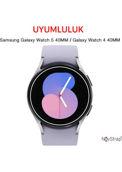 Samsung Galaxy Watch 5 40MM Uyumlu Ekran Koruyucu Nano Esnek Cam Tam Kaplayan Ppm fiyatları