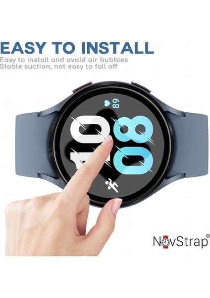 Samsung Galaxy Watch 5 40MM Uyumlu Ekran Koruyucu Nano Esnek Cam Tam Kaplayan Ppm modelleri