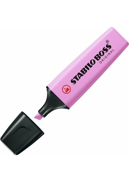 Boss Original Pastel Fosforlu Kalem Buzlu Fuşya