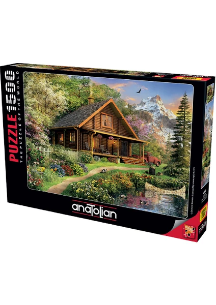 1500 Parça Puzzle / Bungalov - Kod 4568