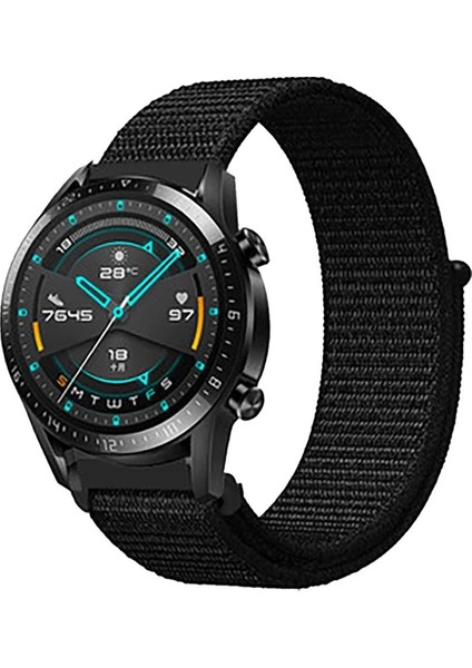 Honor Magic Watch 2 46MM / Honor Watch Gs Pro Hasır Dokuma Kordon Kayış