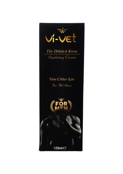 Siftaholsun Vi-Vet Tüy Dökücü Krem 125 Ml Erkek