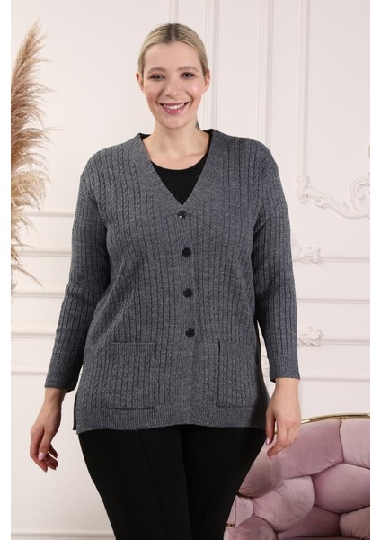 Şık Kaliteli Burma Desen Kısa Klasik Hırka modelleri