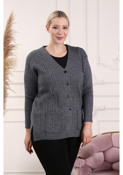 Şık Kaliteli Burma Desen Kısa Klasik Hırka indirimleri