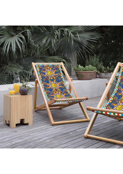 Renkli Katlanabilir Şezlong Fırınlanmış Gürgen Ağacı Süet Kumaş fırsatları