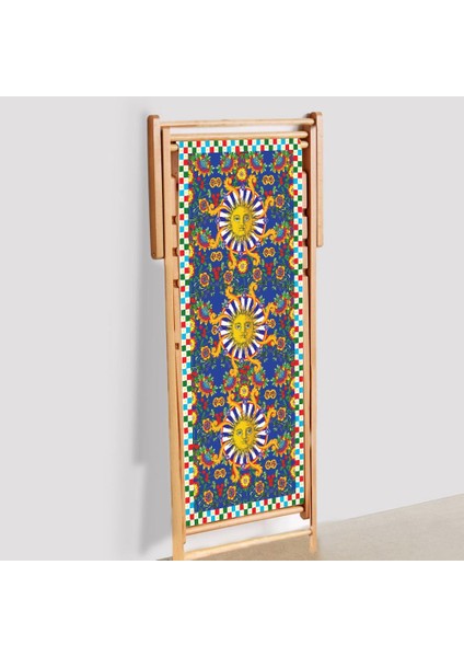 Renkli Katlanabilir Şezlong Fırınlanmış Gürgen Ağacı Süet Kumaş indirimleri