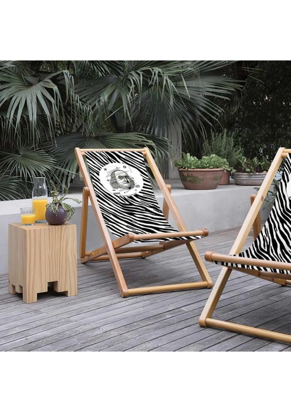 Benjamin Franklin Katlanabilir Şezlong Fırınlanmış Gürgen Ağacı Süet Kumaş fırsatları