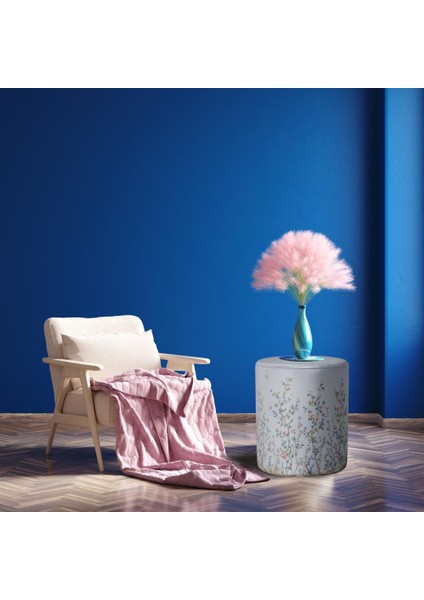 Mini Colorful Flowers Puf (Kumaşı Süettir. Uluslararası Solmama Sertifikasına Sahiptir.) modelleri