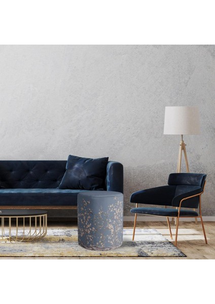 Mavi Çiçek Tasarımlı Puf (Kumaşı Süettir. Uluslararası Solmama Sertifikasına Sahiptir.) modelleri