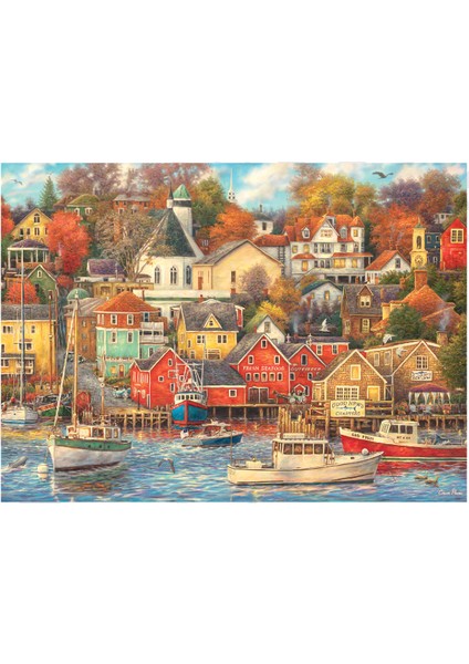 4000 Parça Puzzle / Keyif Limanı - Kod 5201